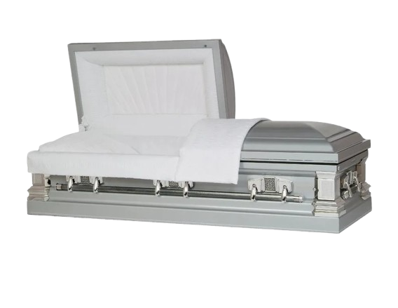 SILVER PLATINUM Casket