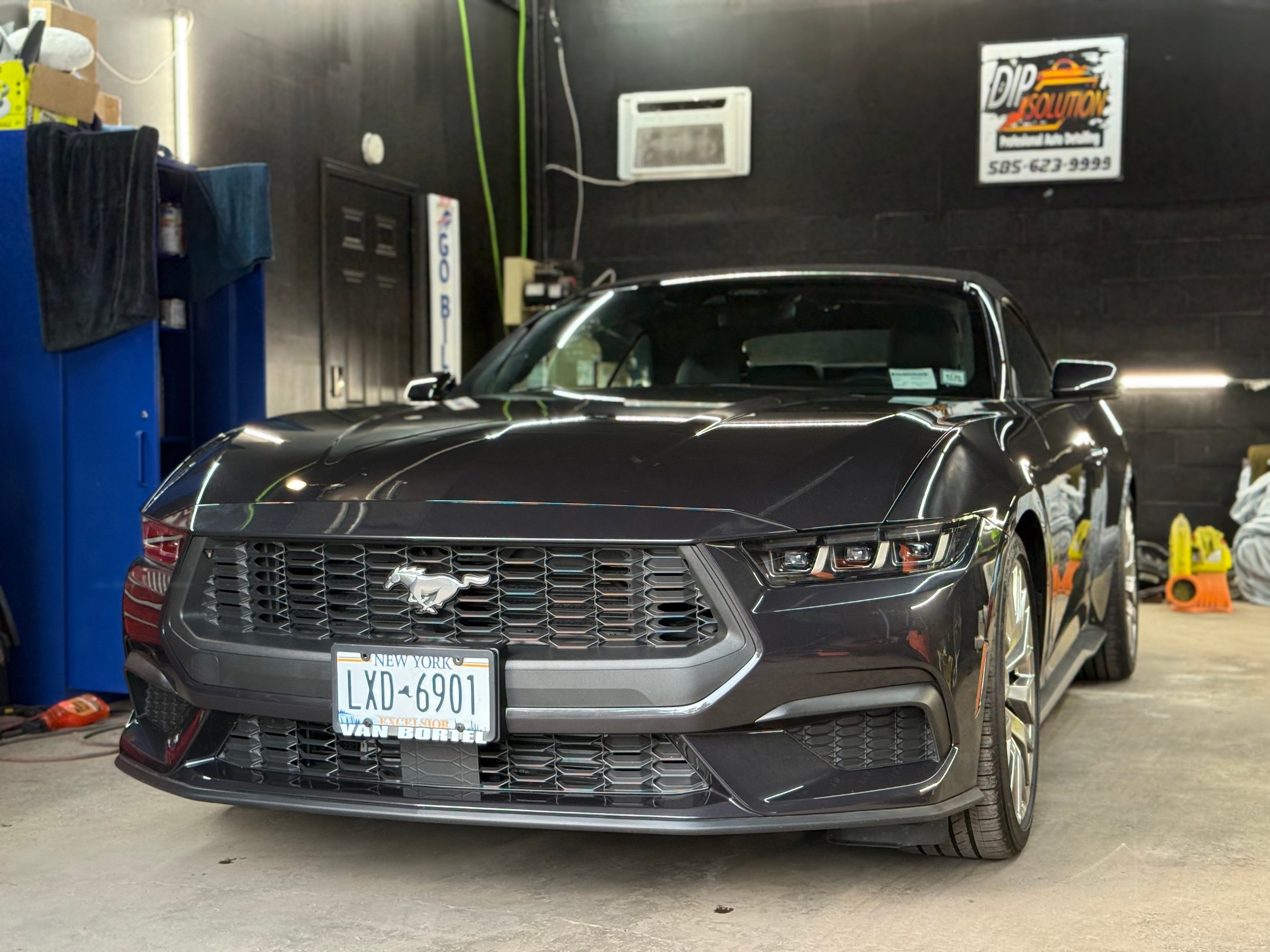 Dip Solution detailing work - headlight restoration