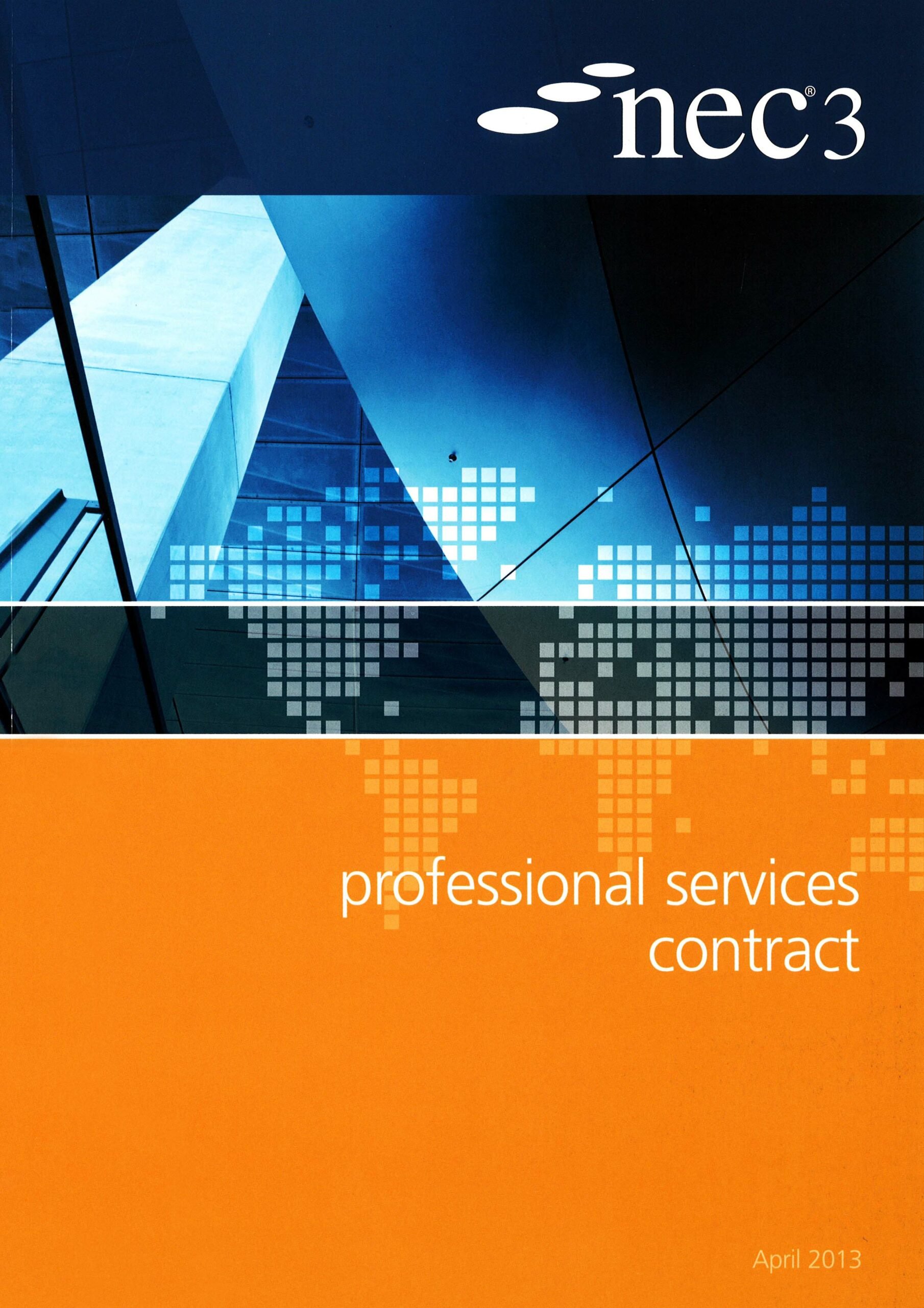 NEC3 Professional Services Contract