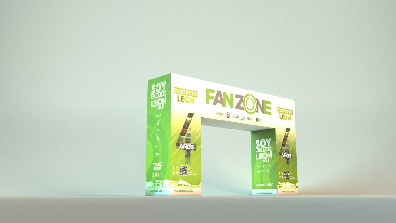 Arco IMJU para carrera - Proyecto integral realizado por TKI