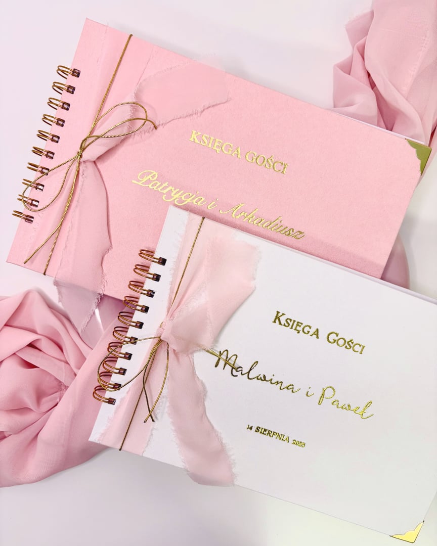 Księga gości welurowa 1
