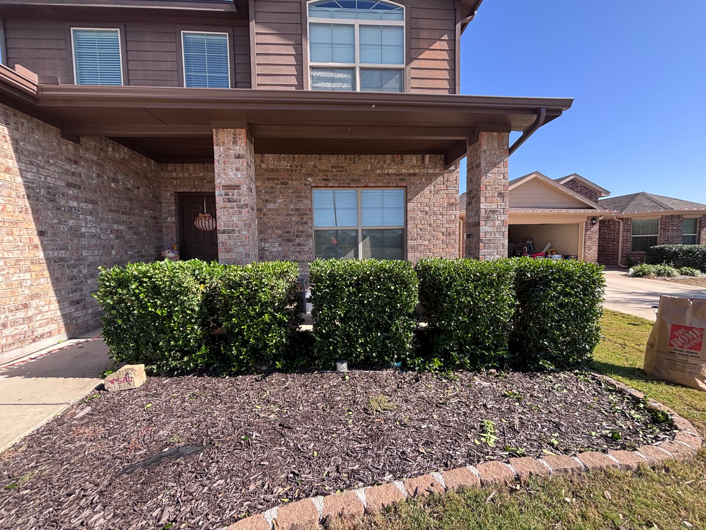 Professional lawn mowing service