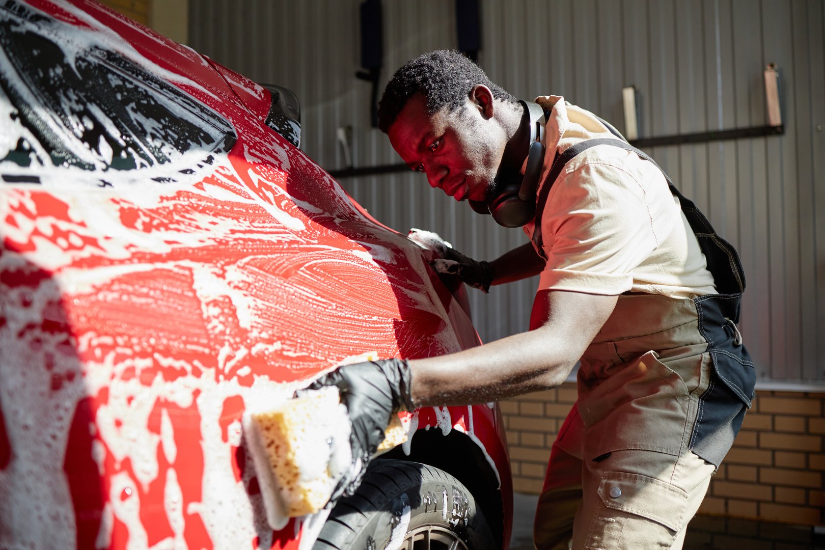 Car before detailing