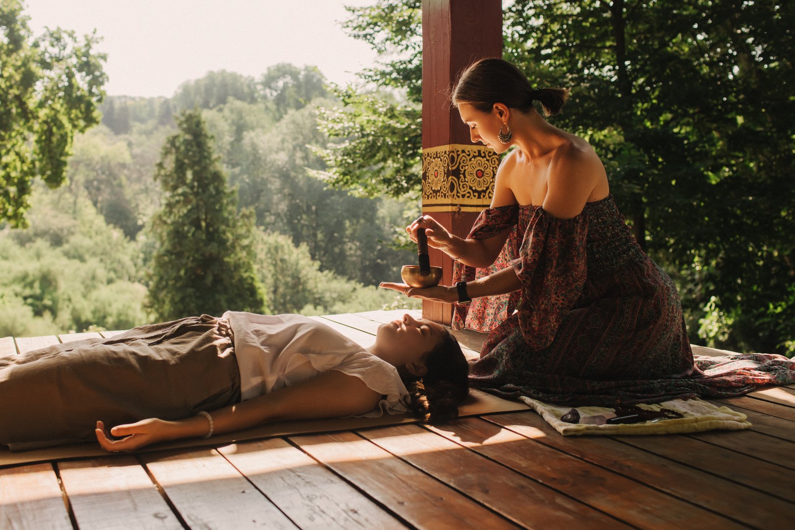 Tibetan singing bowl