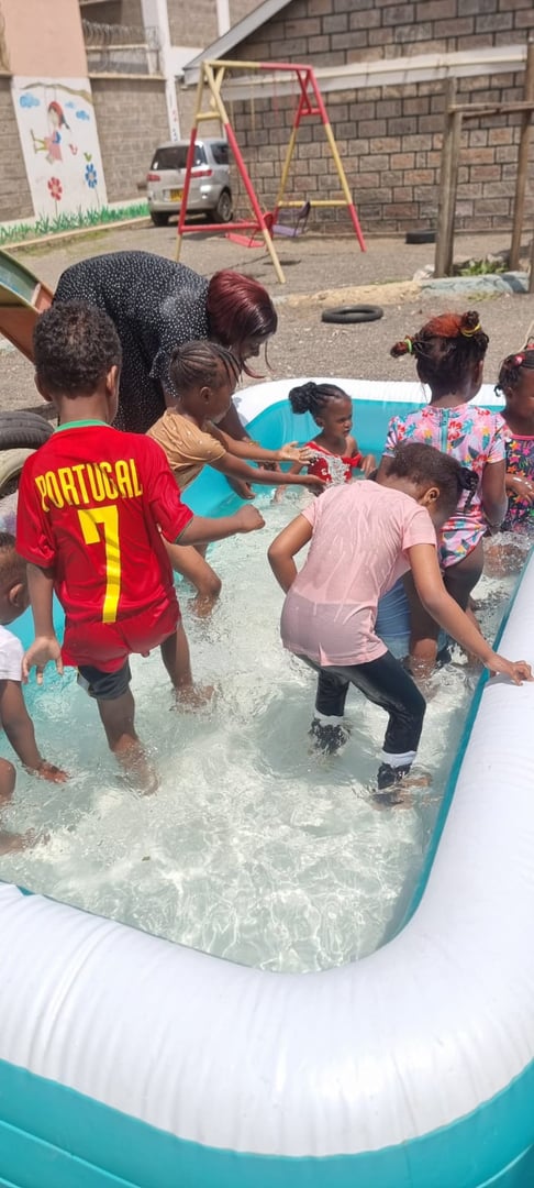 Swimming activities at Kindernest Academy