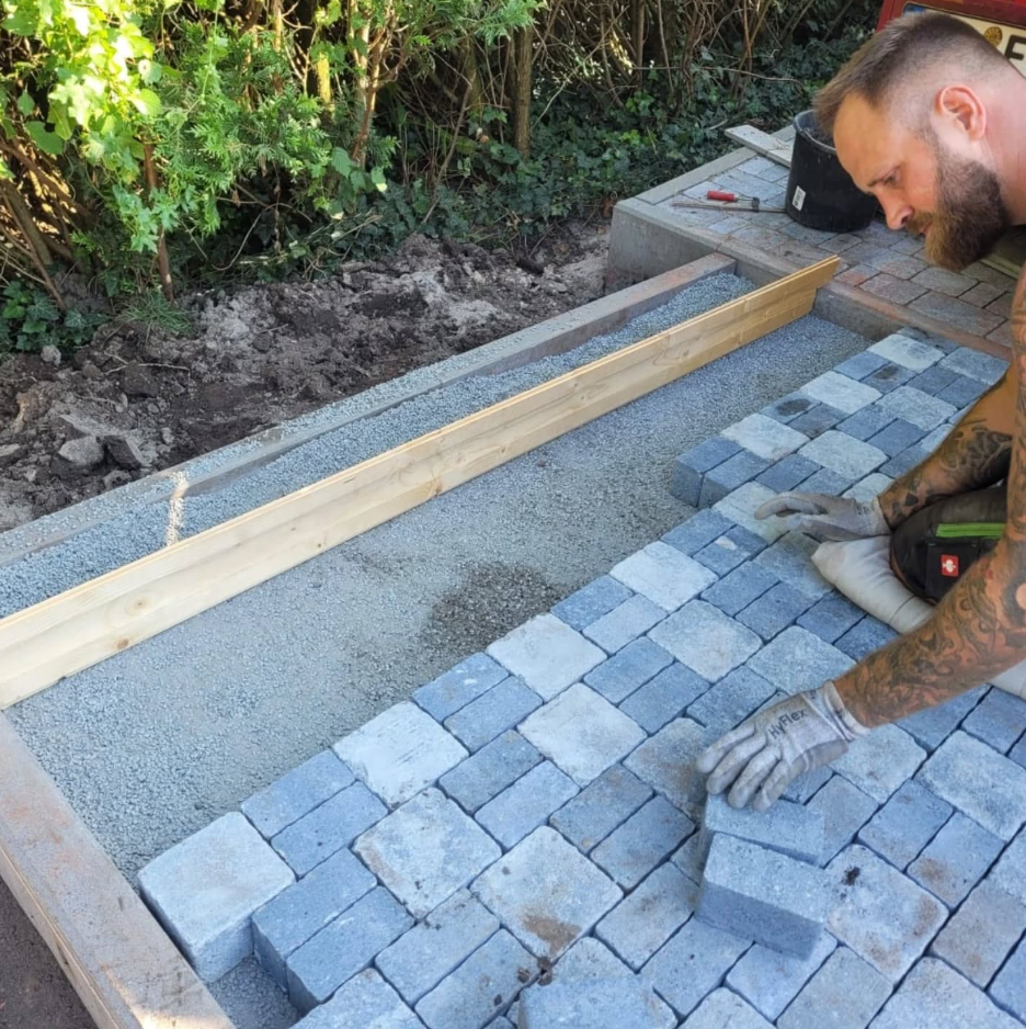 Pflasterarbeiten Projekt