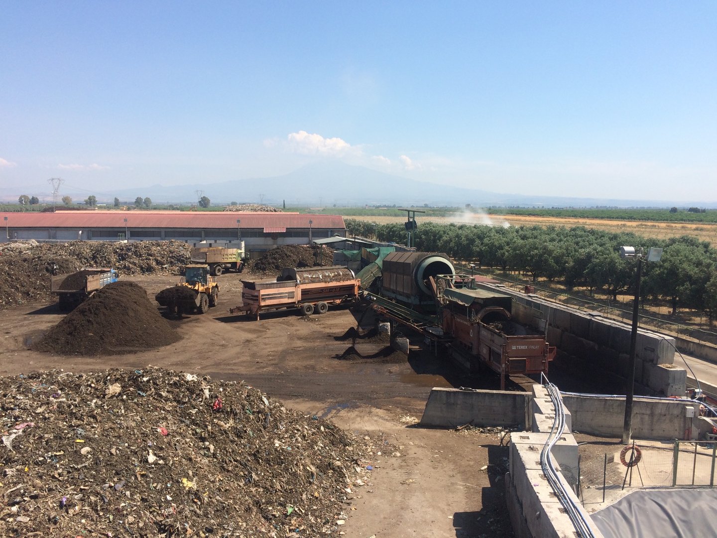 Detalle de la instalación del sistema en planta OFELIA AMBIENTE