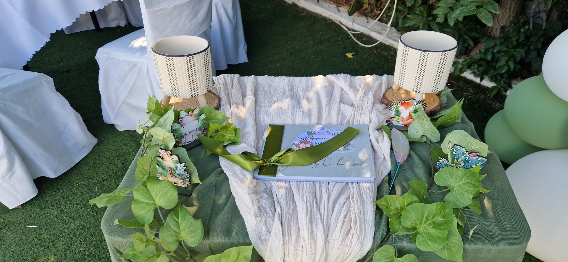 Παραμυθόκοσμος Events - Αυθεντική φωτογραφία από βάπτιση και στολισμό