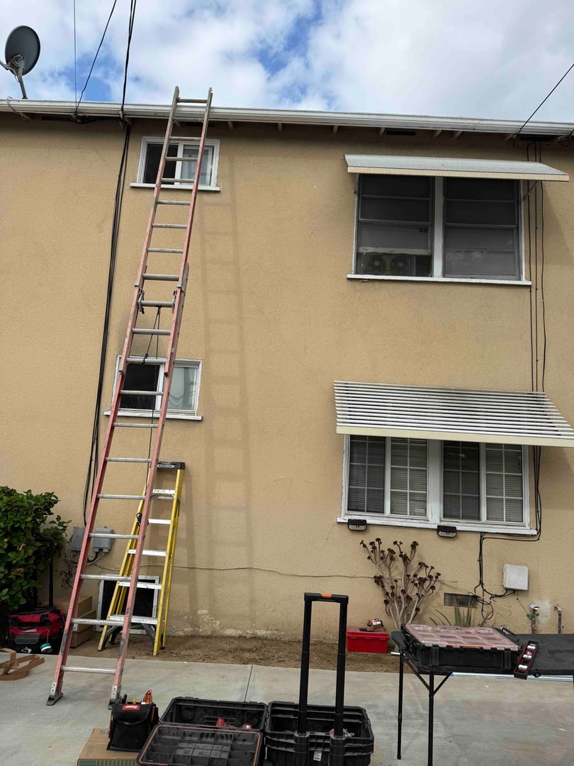 Multi-unit main panel relocation