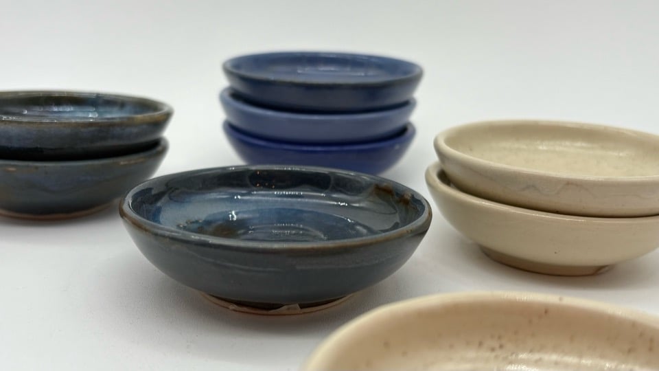 Platos complementarios de cerámica Naidich