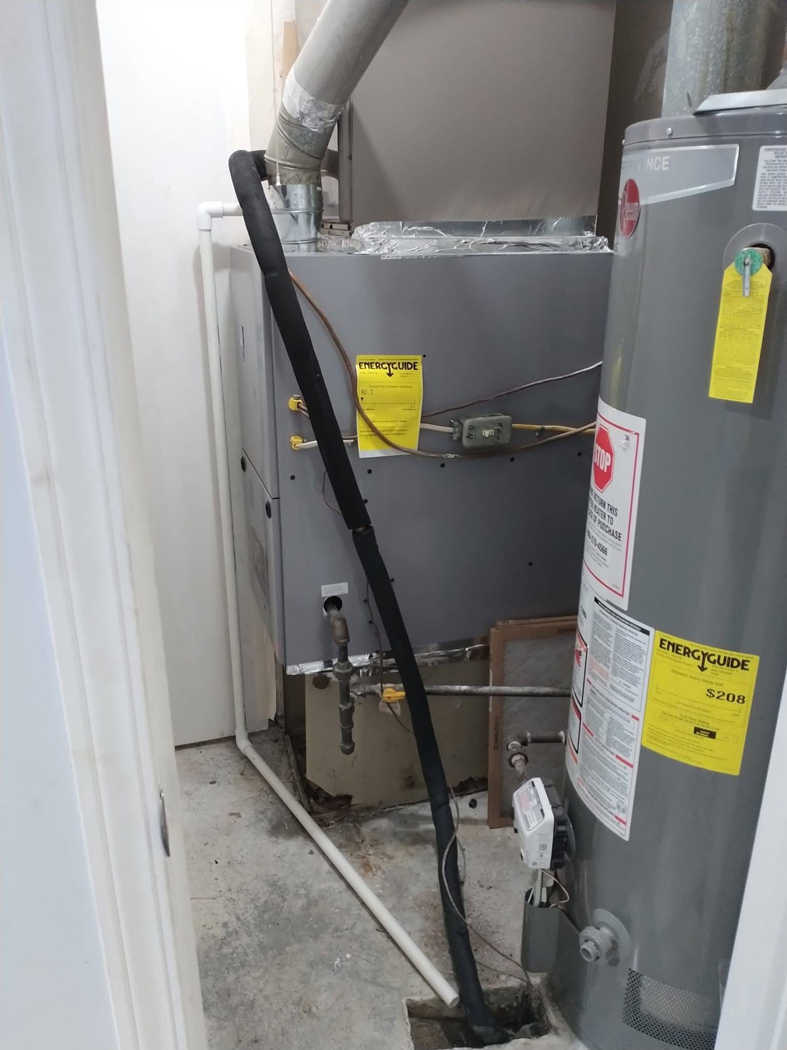 High Peaks Mechanical AC repair project