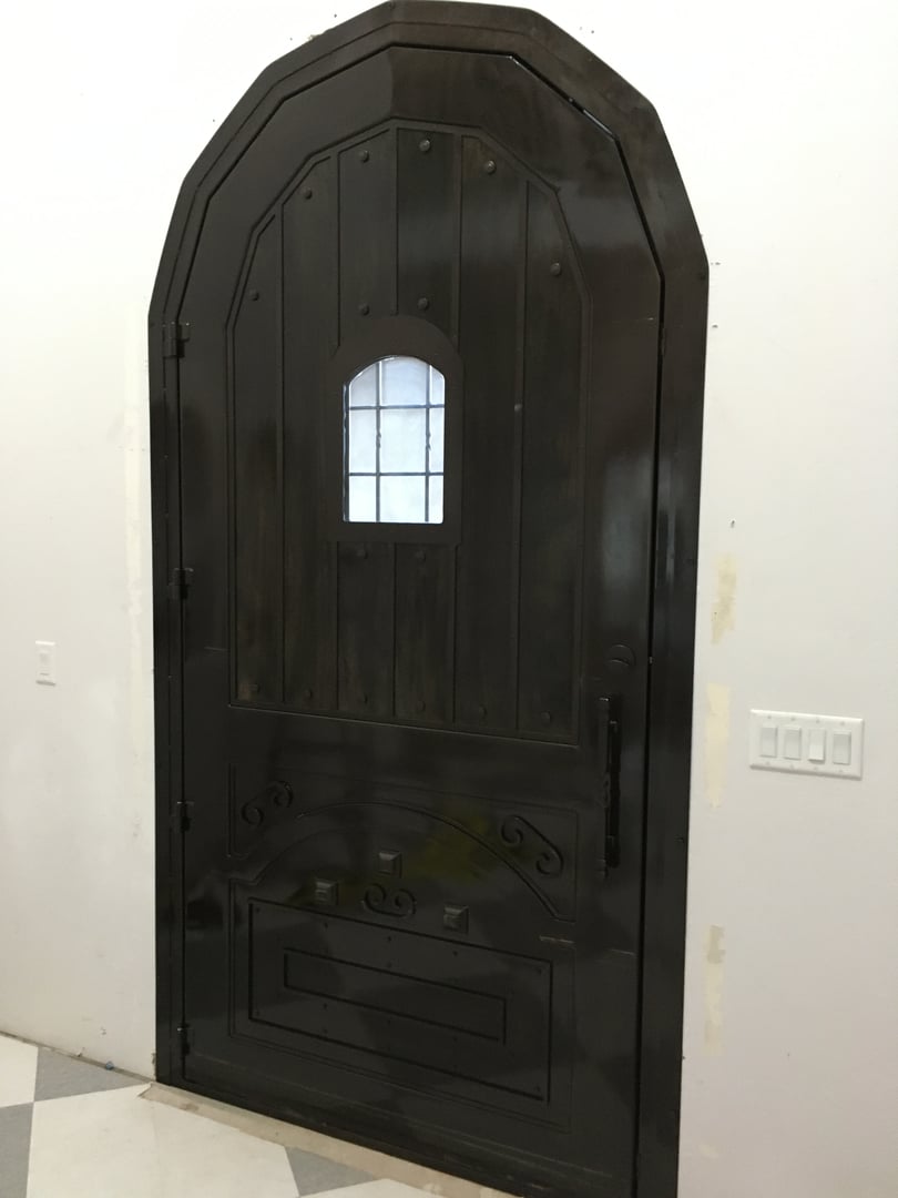 Custom arch door