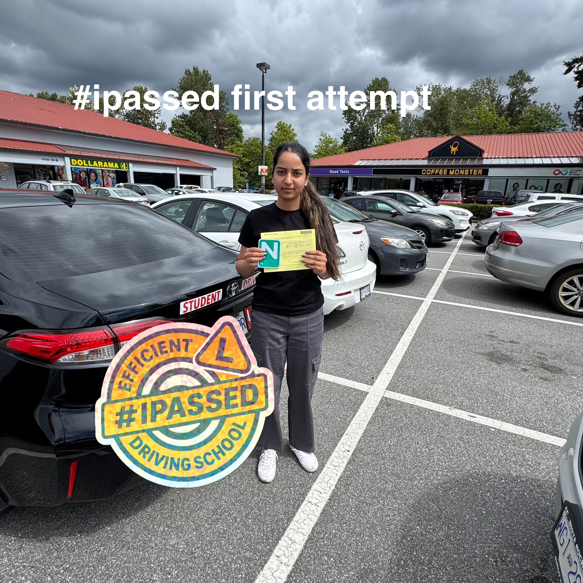 Success story from Efficient Driving School student