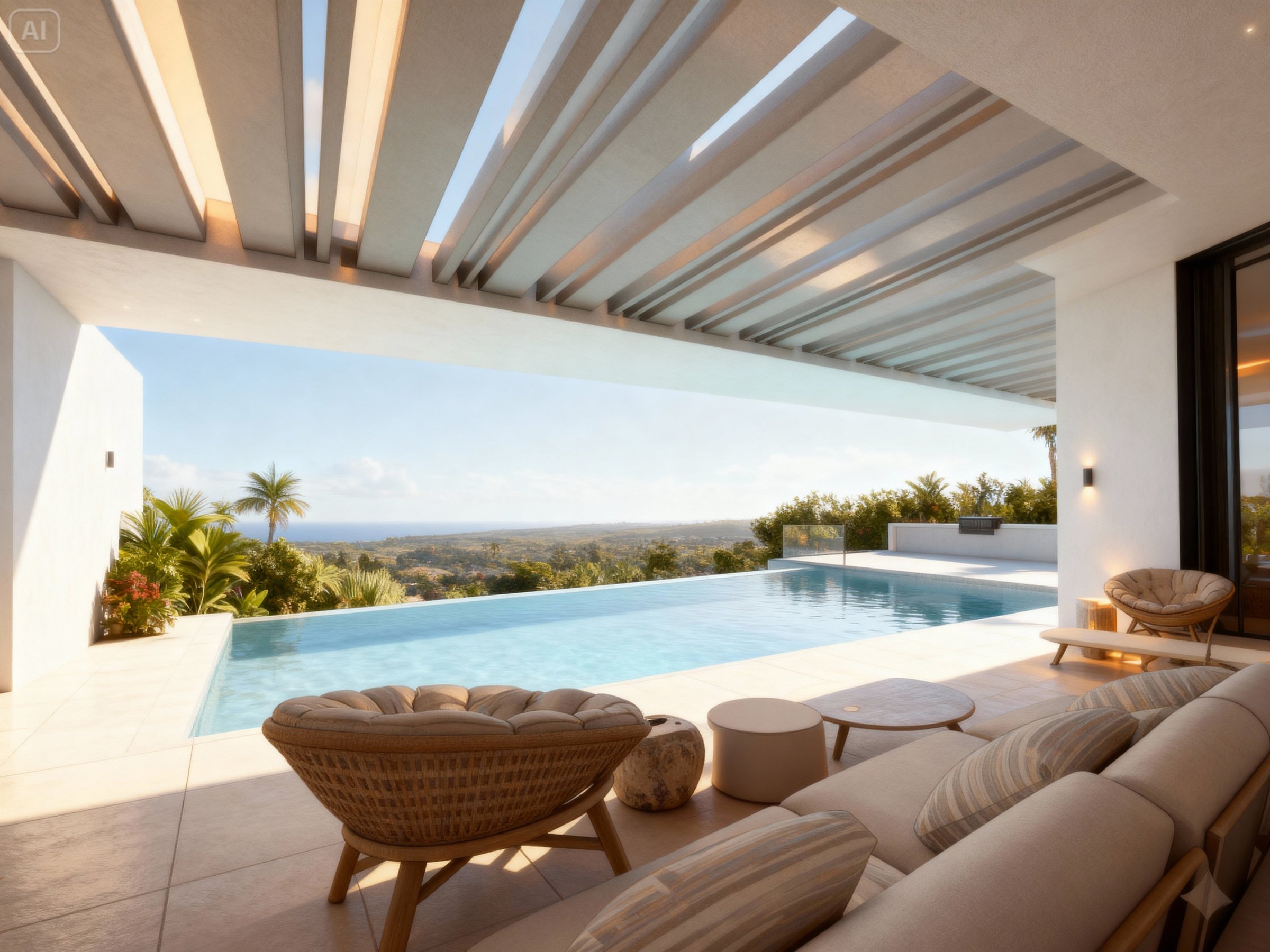 Morning coffee with view