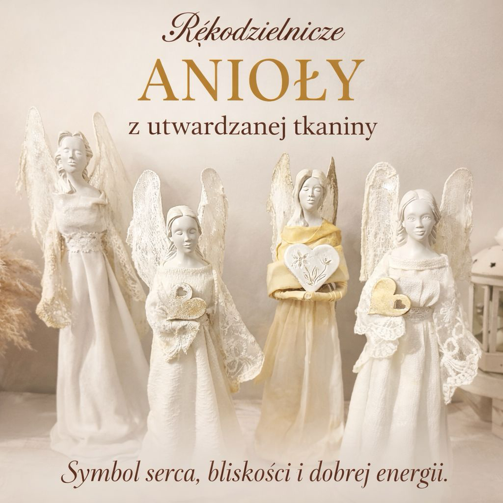 Ręcznie robiony anioł
