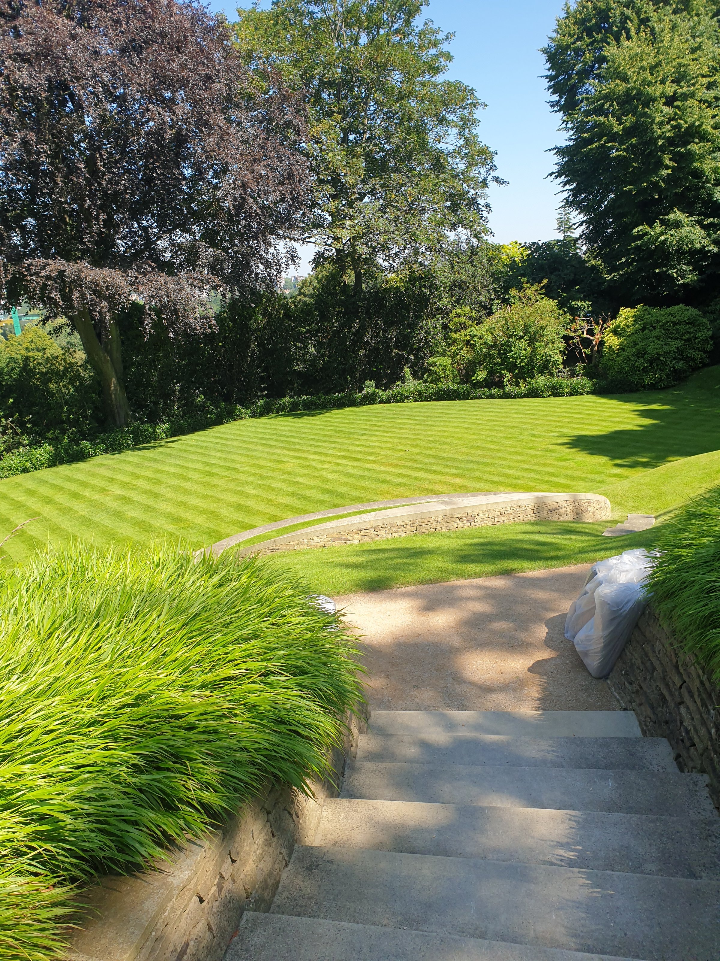 A beautiful garden in Wimbledon England