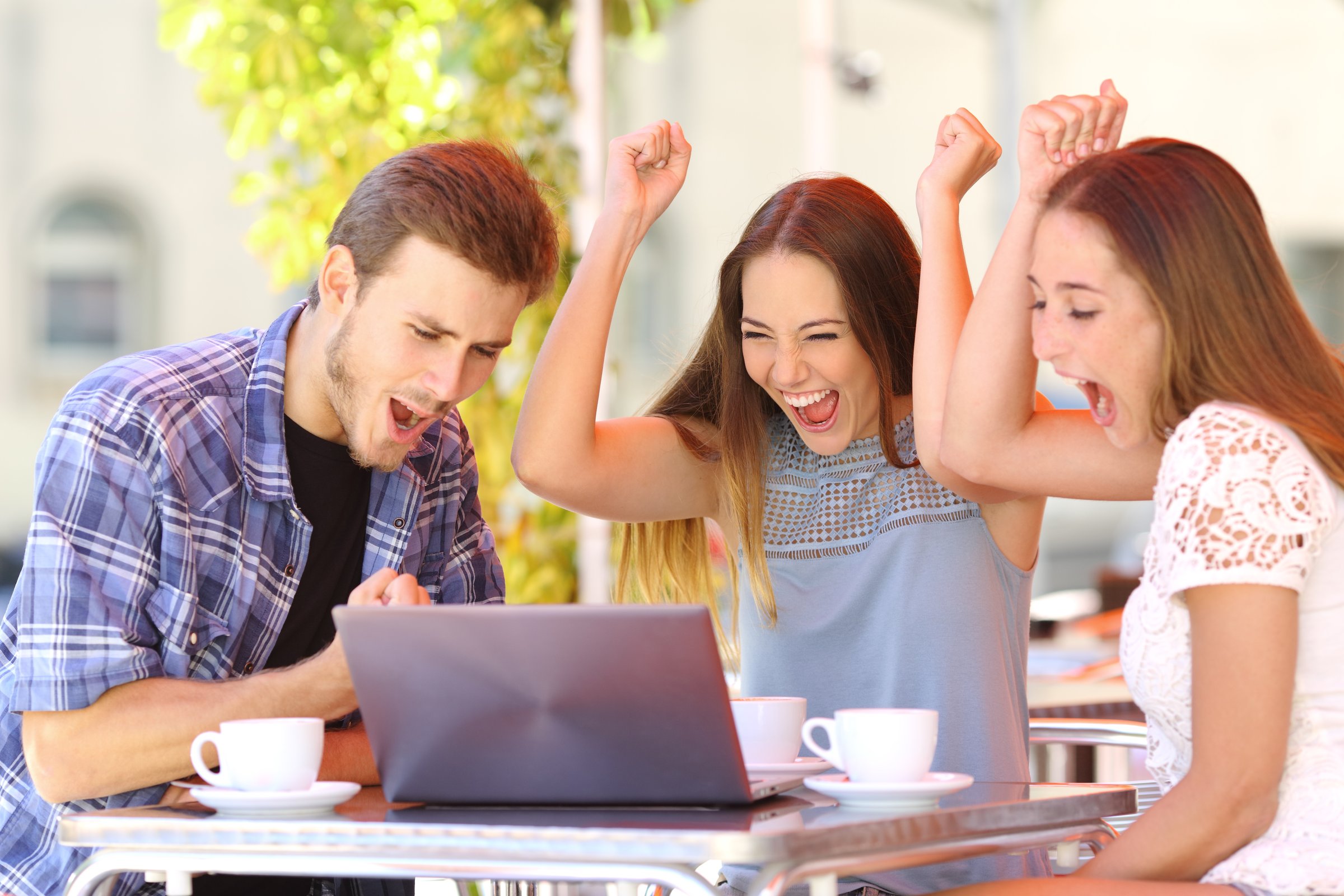 Gift box celebration