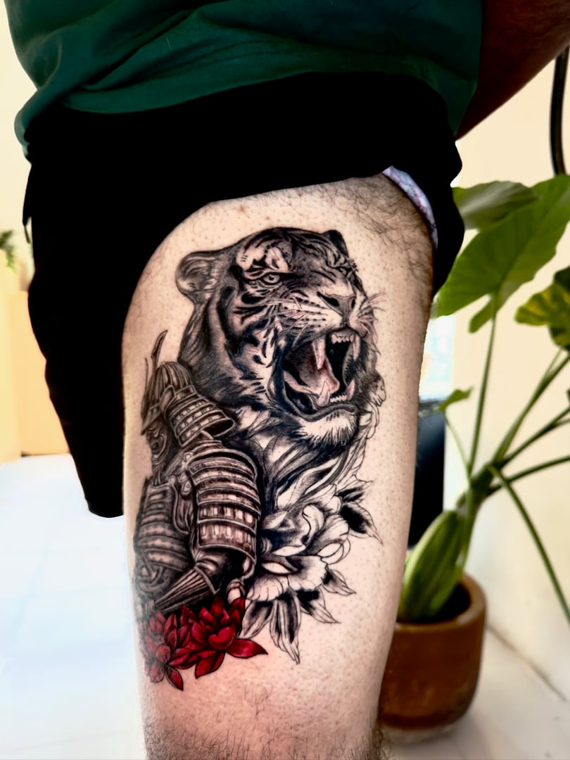Tatuaje realizado por Victoria Lavā - Trabajo de portafolio