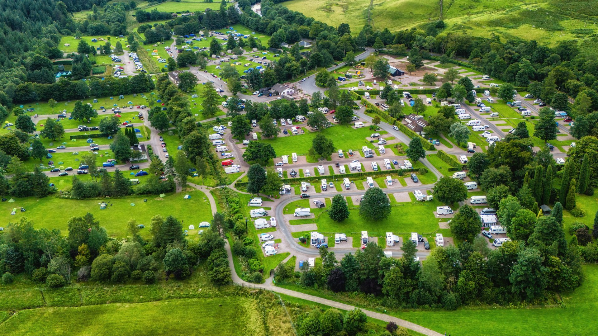 Scenic RV camping location