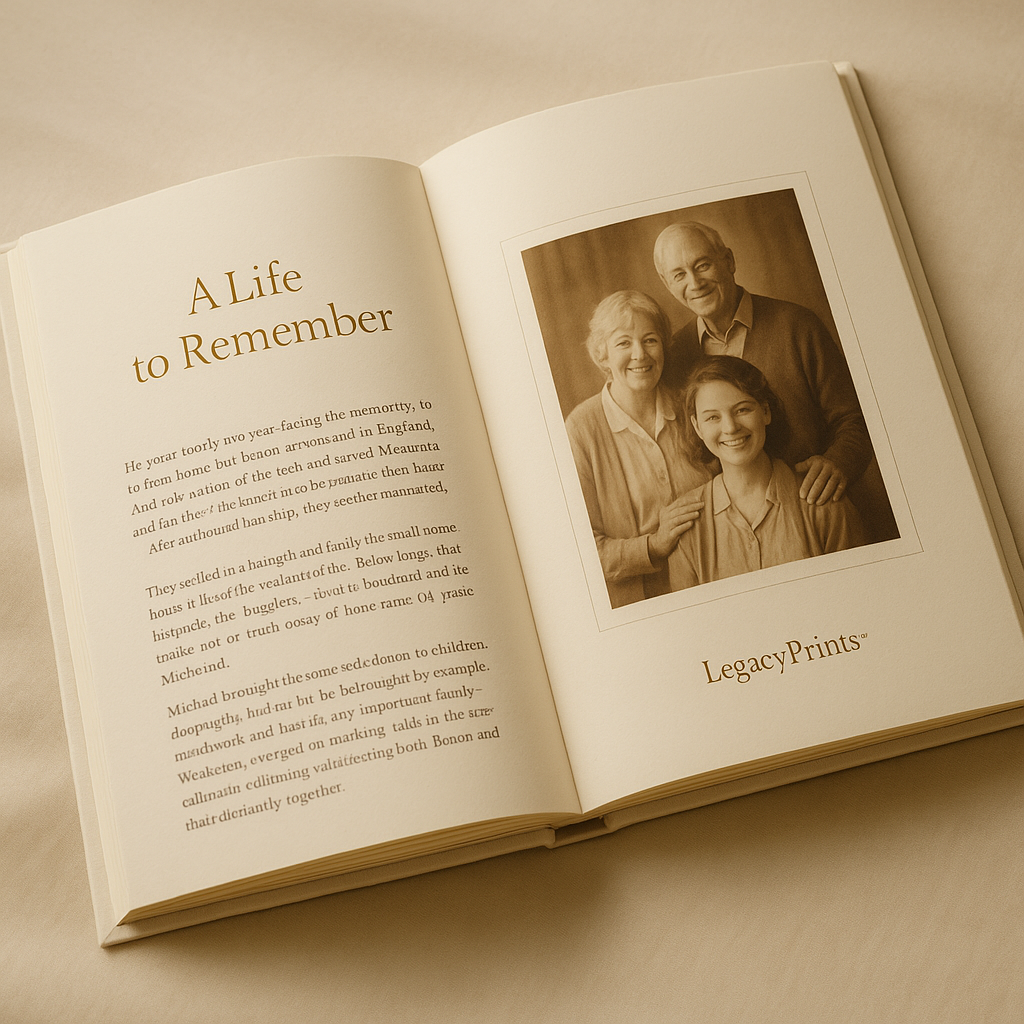Premium Edition - Enhanced life storybook with photo pages
