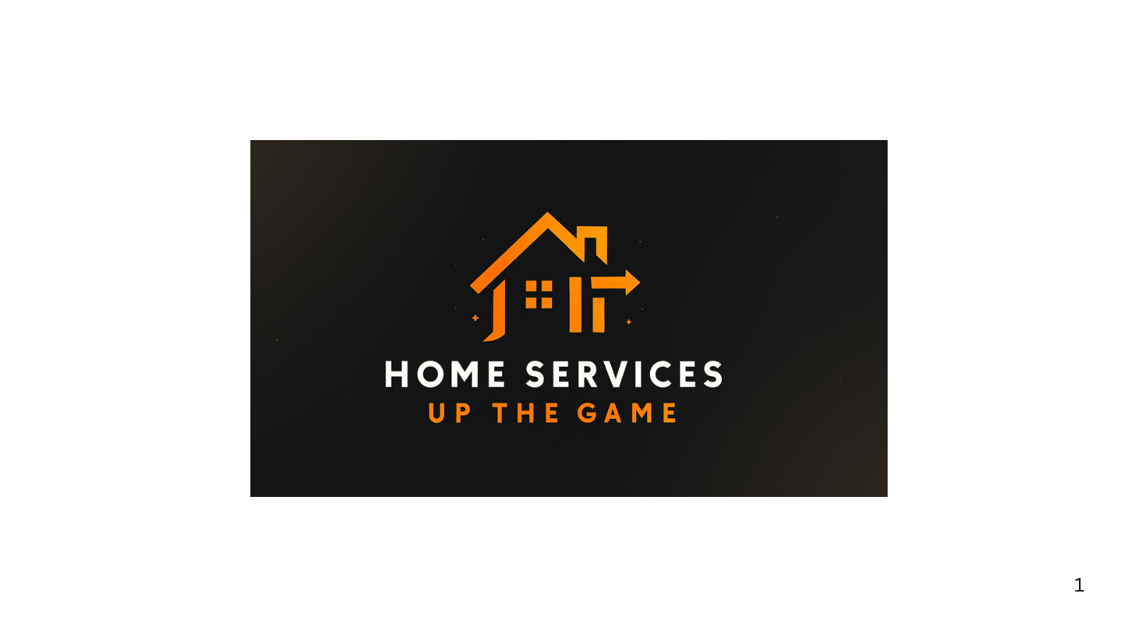 Up The Game Home Services Logo