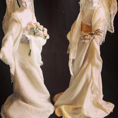 Ręcznie robiony anioł