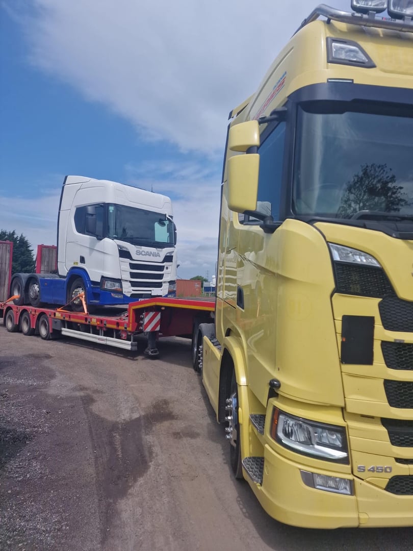 Rothwell Haulage truck and equipment