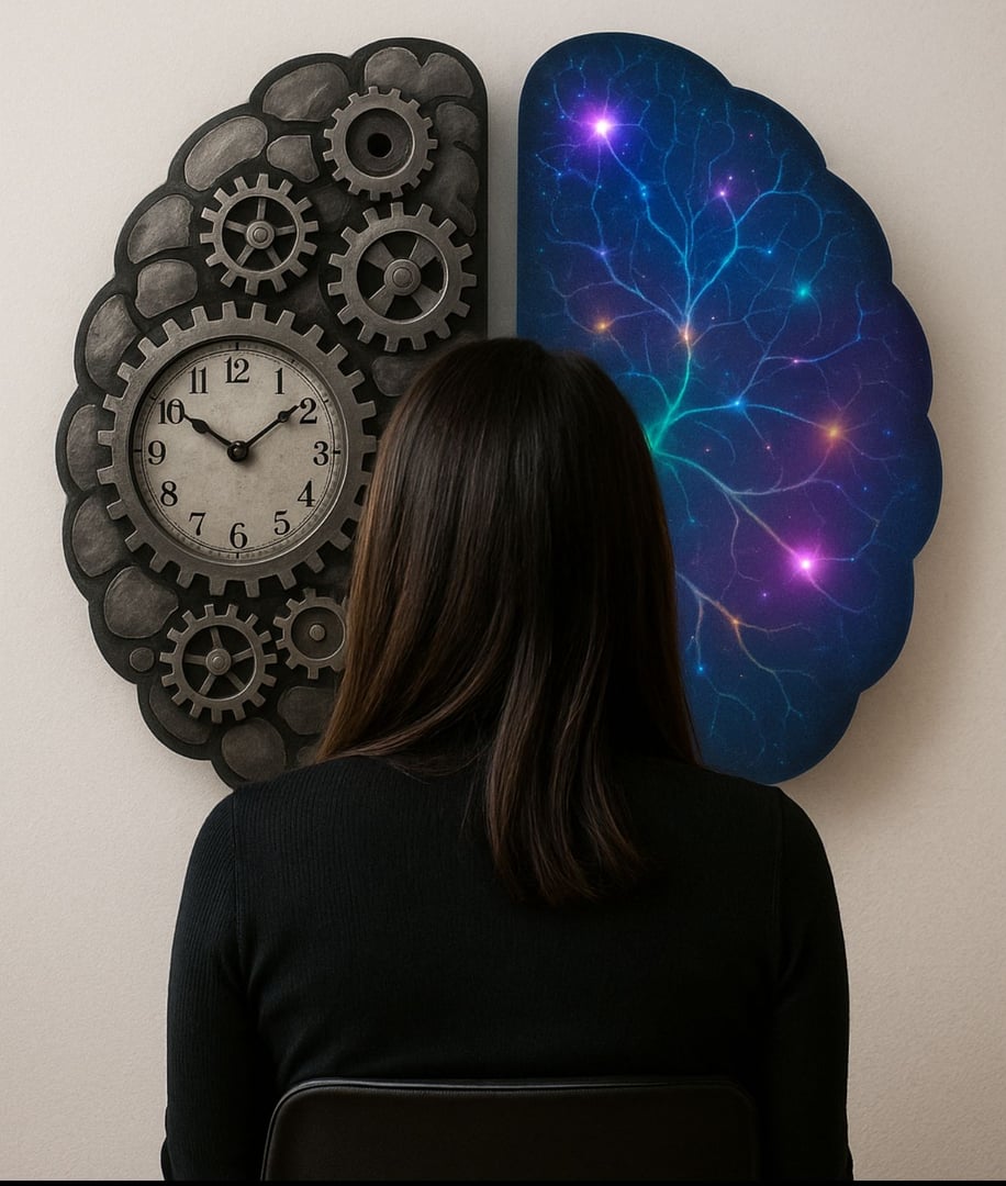 Profesional en consulta terapéutica