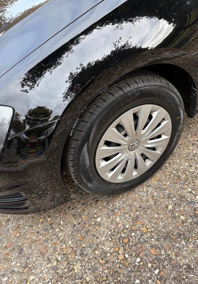 Car scratch repair before after