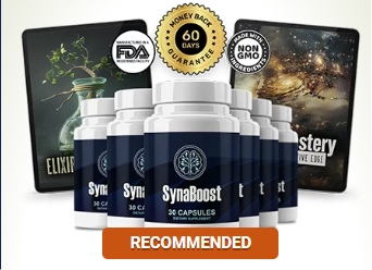 SynaBoost brain supplement bottle