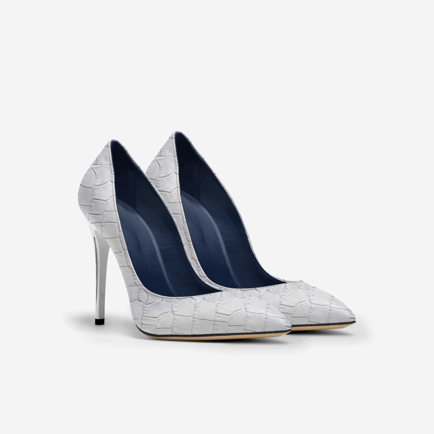 Croc Michél luxury high heel shoes