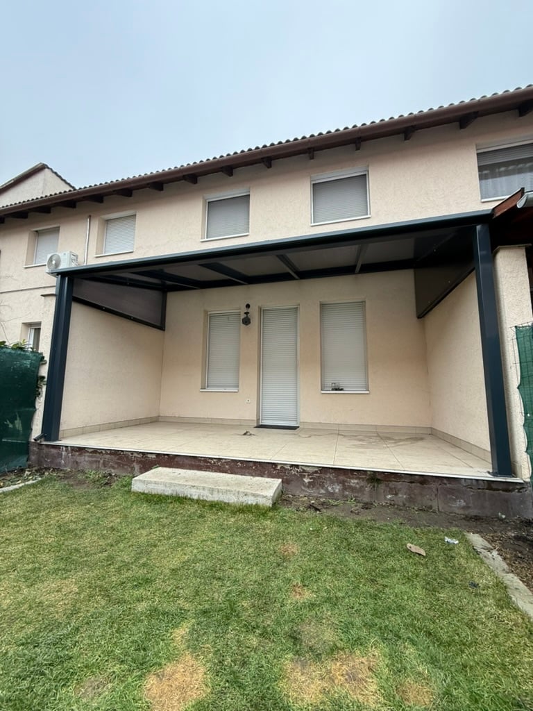 Terasz előtető referencia projekt