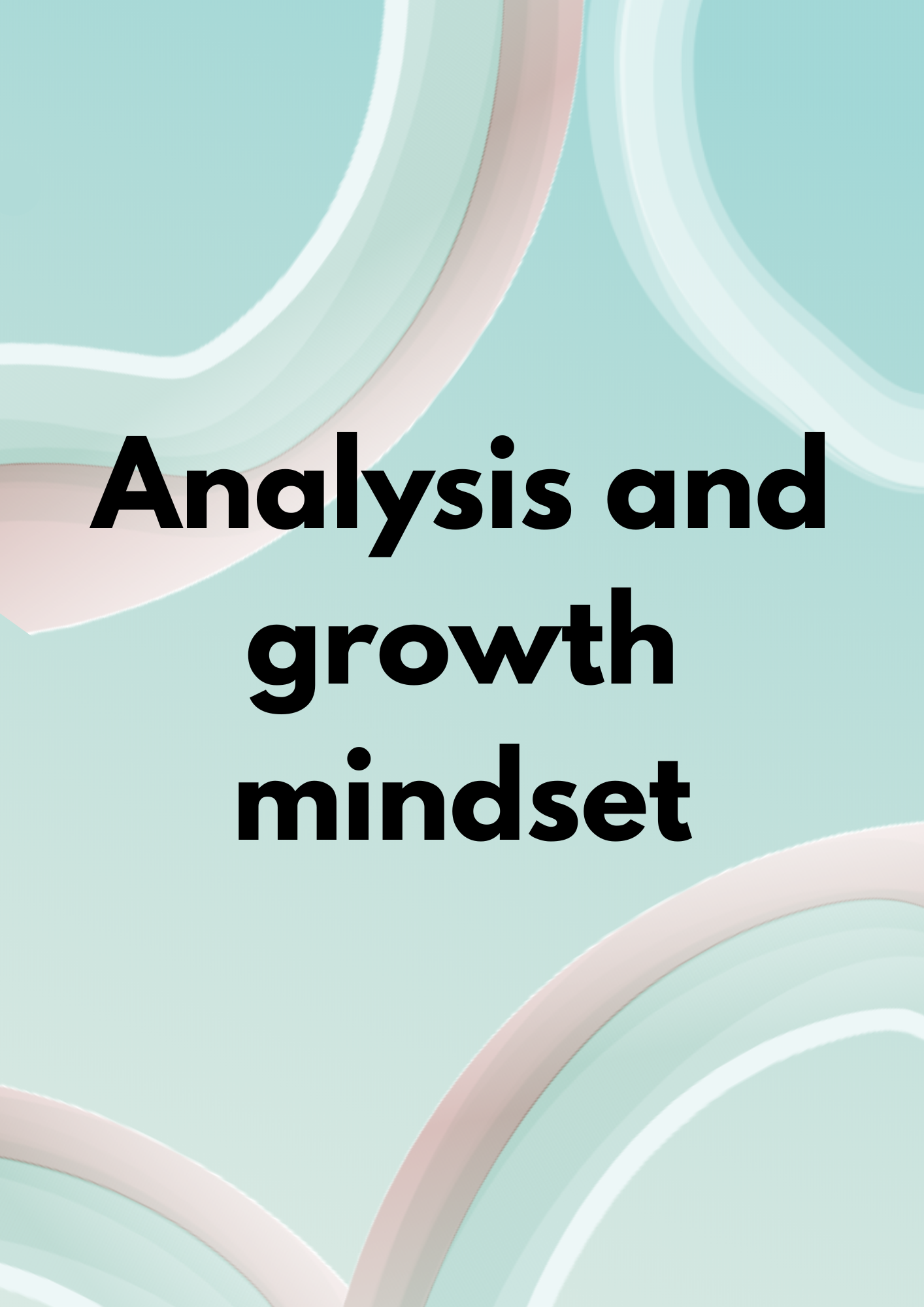 Analytics & Growth Mindset PDF cover