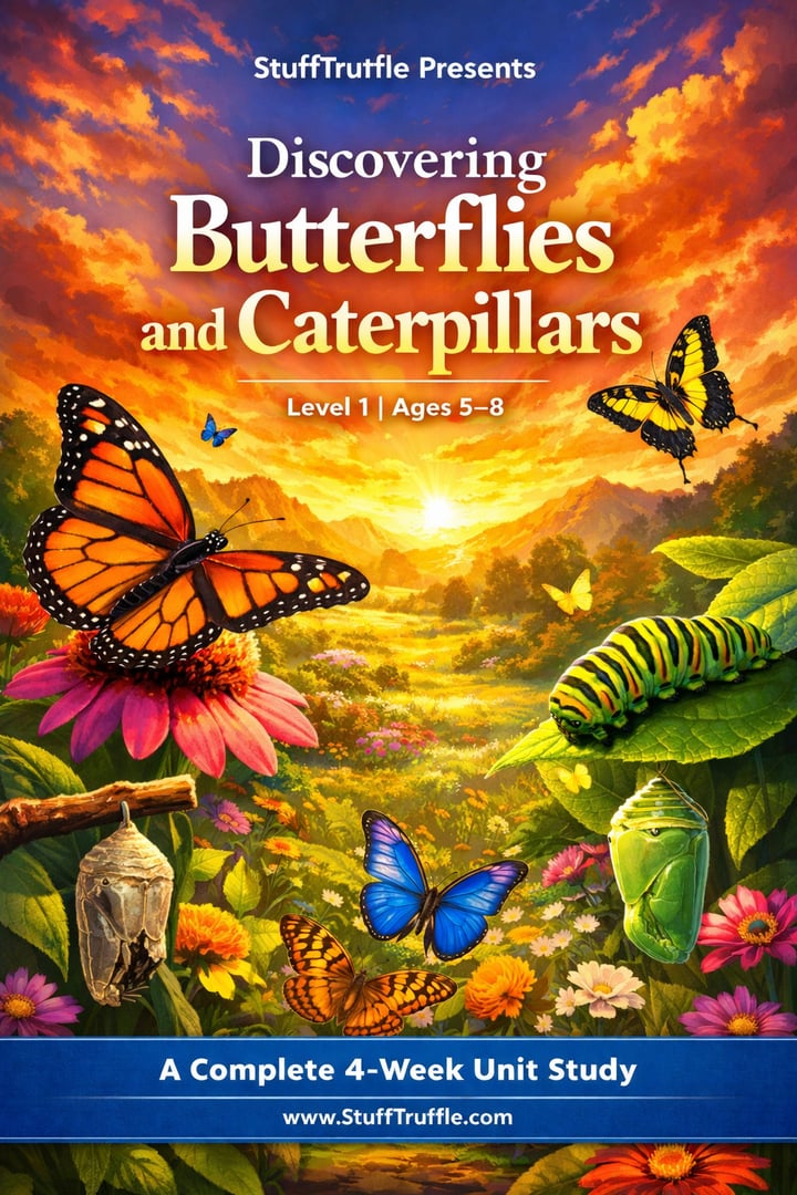Discovering Butterflies and Caterpillars cover
