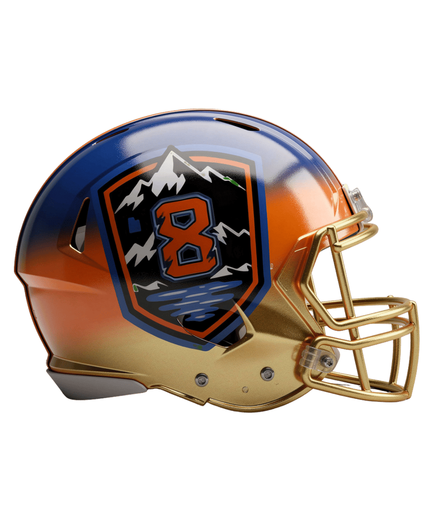 Utah Great 8's Helmet