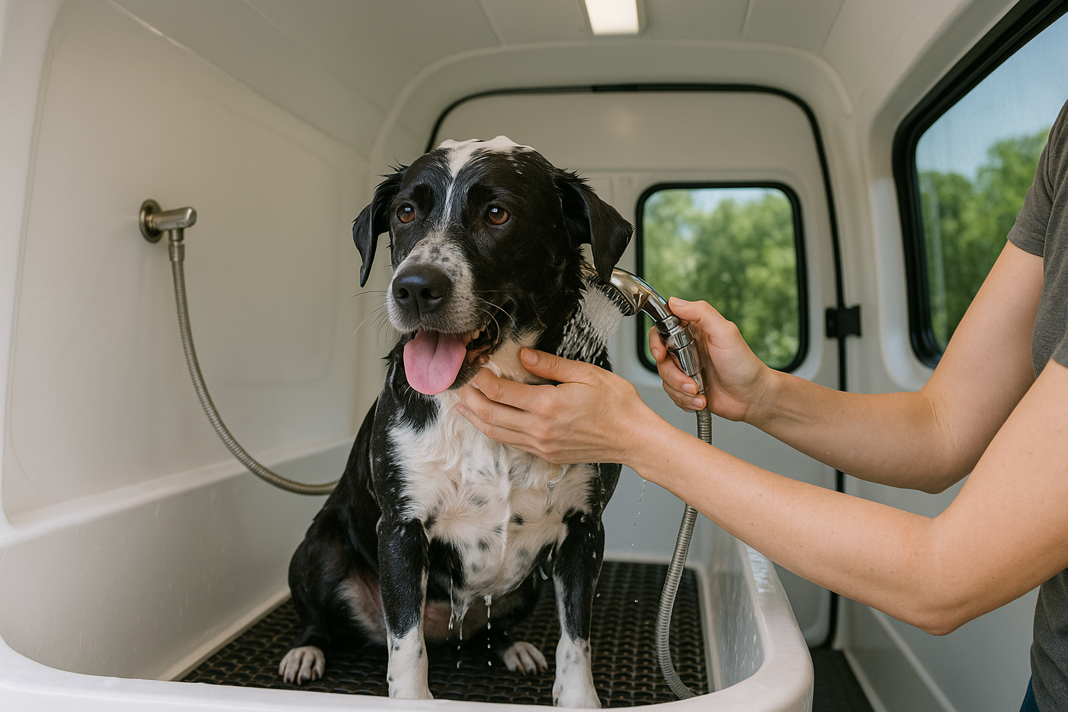 Bath Only service - Mother Fluffers Mobile Grooming