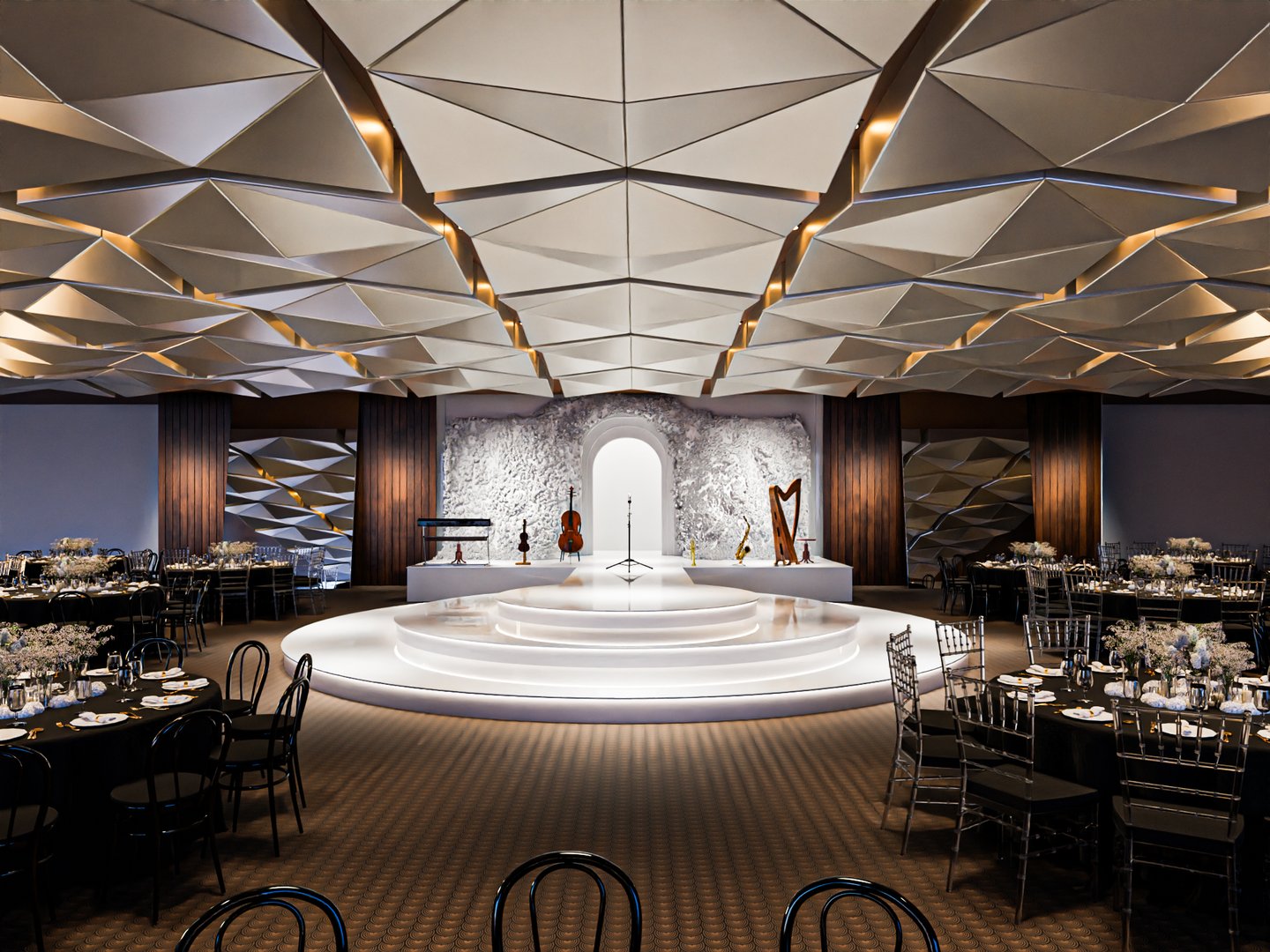 Vista del proyecto Eventos