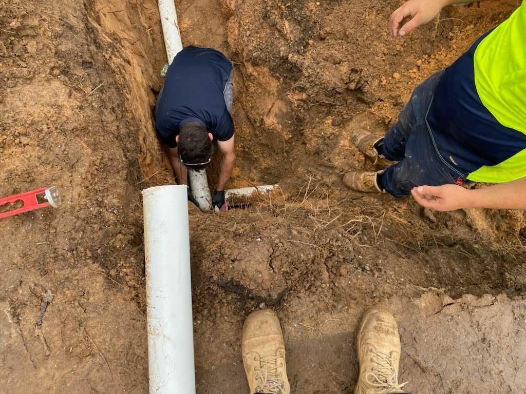 Professional plumbing drainage and sewer pipes system