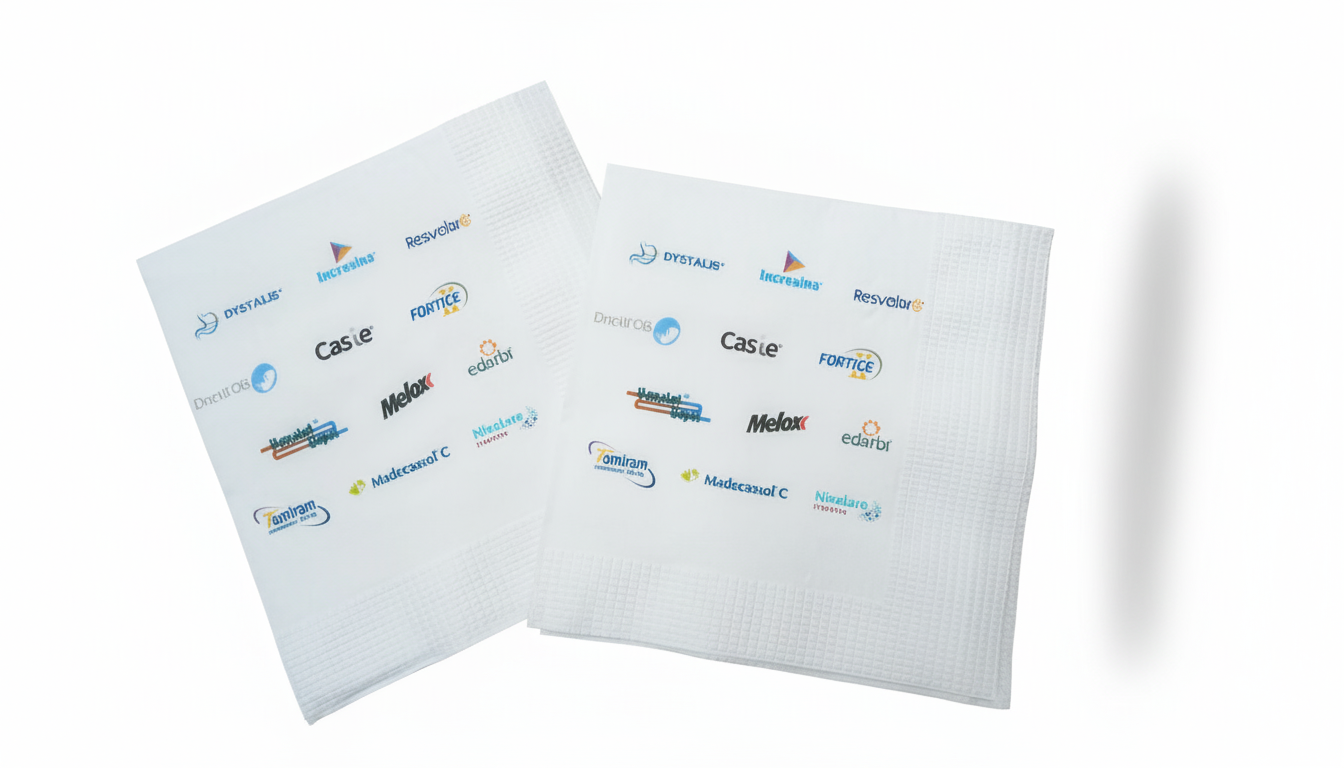 Servilletas personalizadas Laboratorios