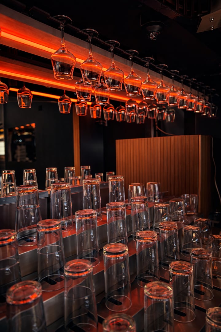 Barry prepares your drink