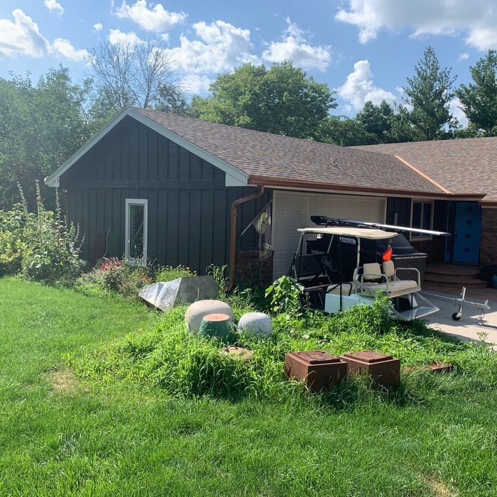 Property maintenance - before photo