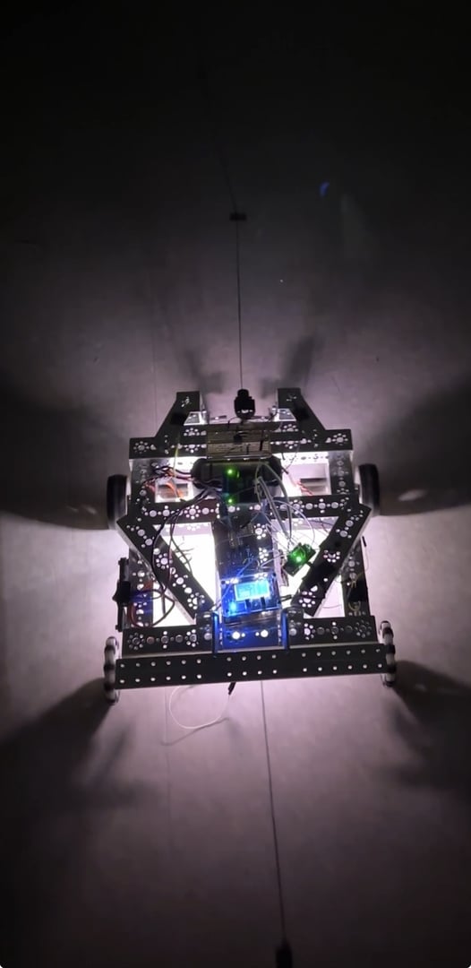 Autonomous Robot Project with Car LEDs