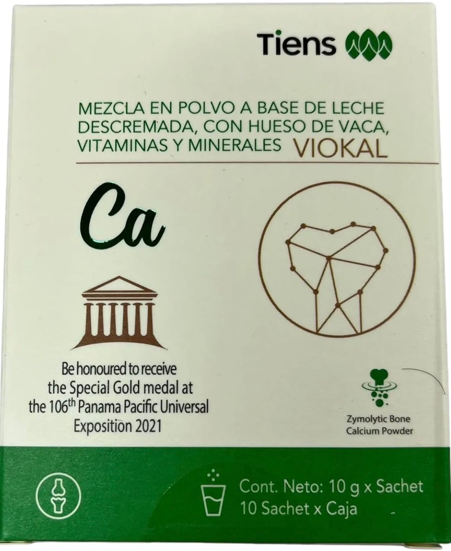 Calcio Tiens fórmula más avanzada del mundo derivado de hueso de ternera con biodisponibilidad del 95%