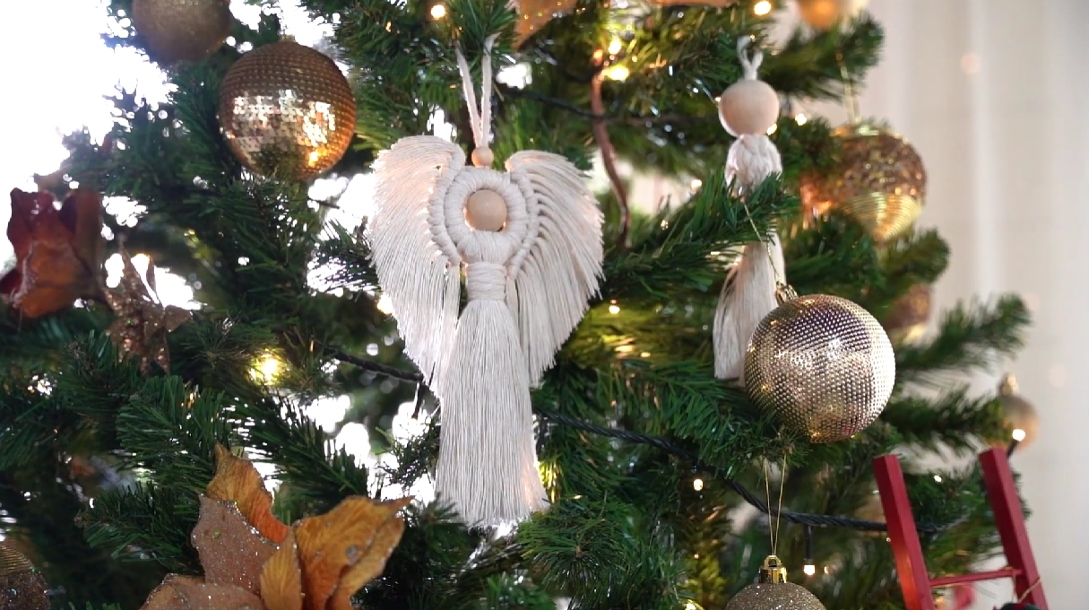 Tutorial Angel macramé