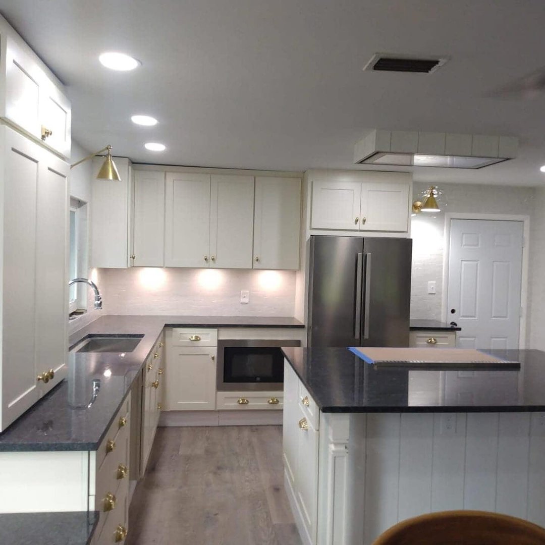 Kitchen with Custom Cabinetry in Ocala Florida