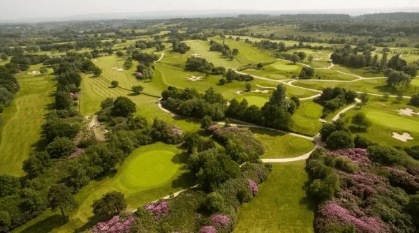 The Dorset Golf & Country Club 27-hole championship course aerial view