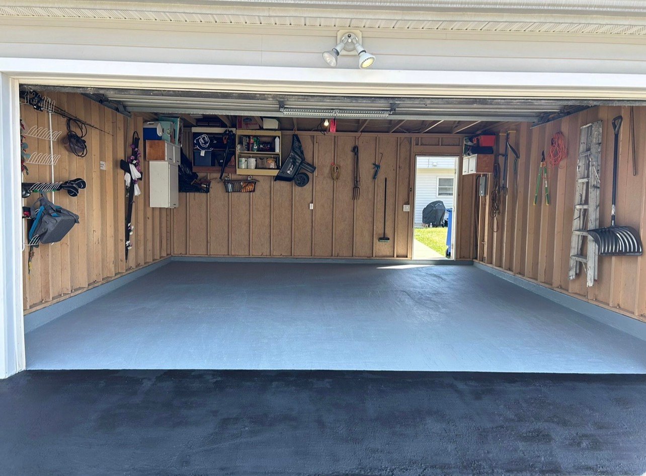 Garage Floor Resurfacing and Driveway Repaving - Delaware, Ohio