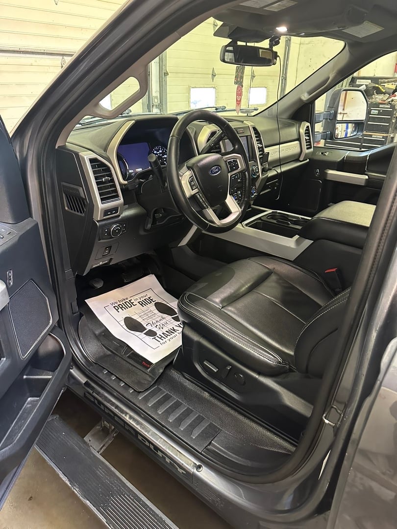 Interior detailing before and after transformation