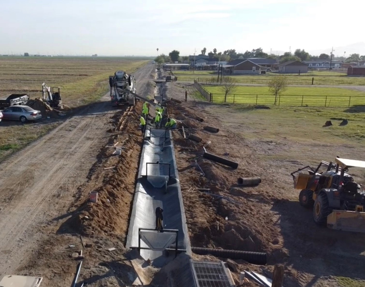 Commercial concrete project