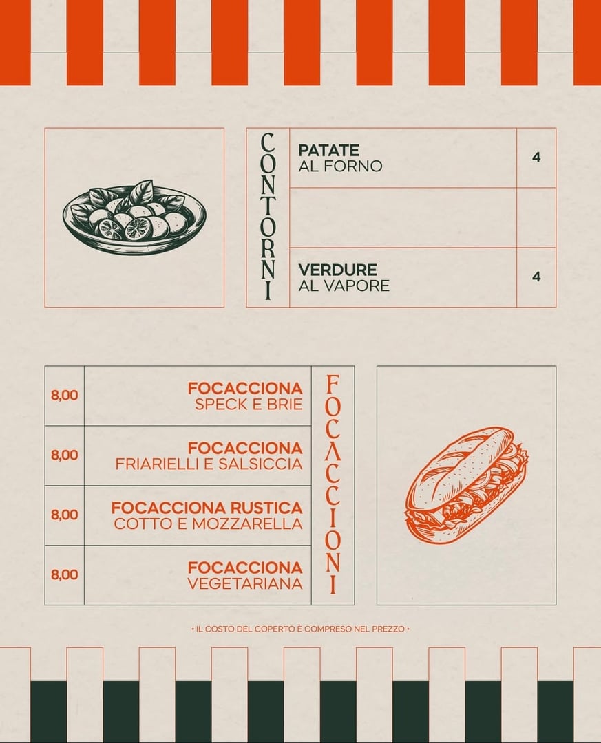 Menù pranzo L'École parte 3